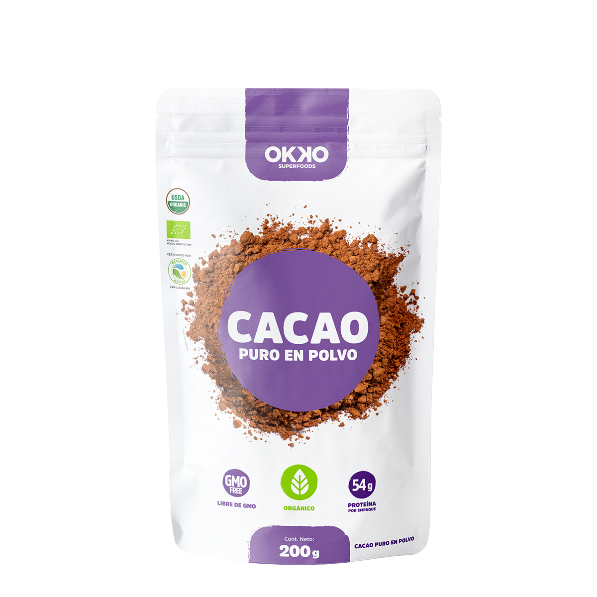 Cacao en Polvo Orgánico (200g)