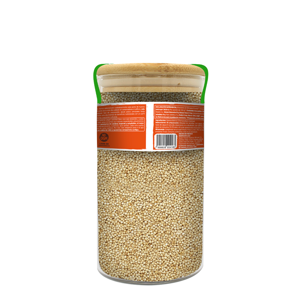 Quinoa Orgánica Jar (530 g)