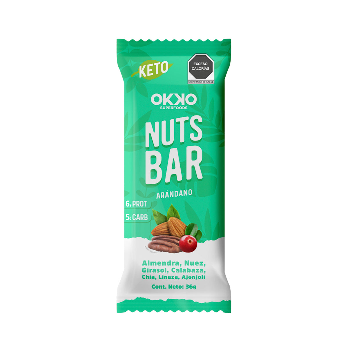 Nuts Bar OKKOSUPERFOODS