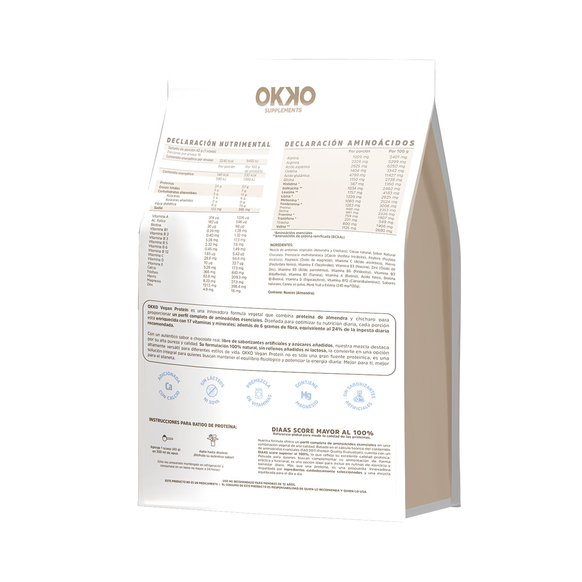 Proteína Vegana Deep Chocolate (680 g)