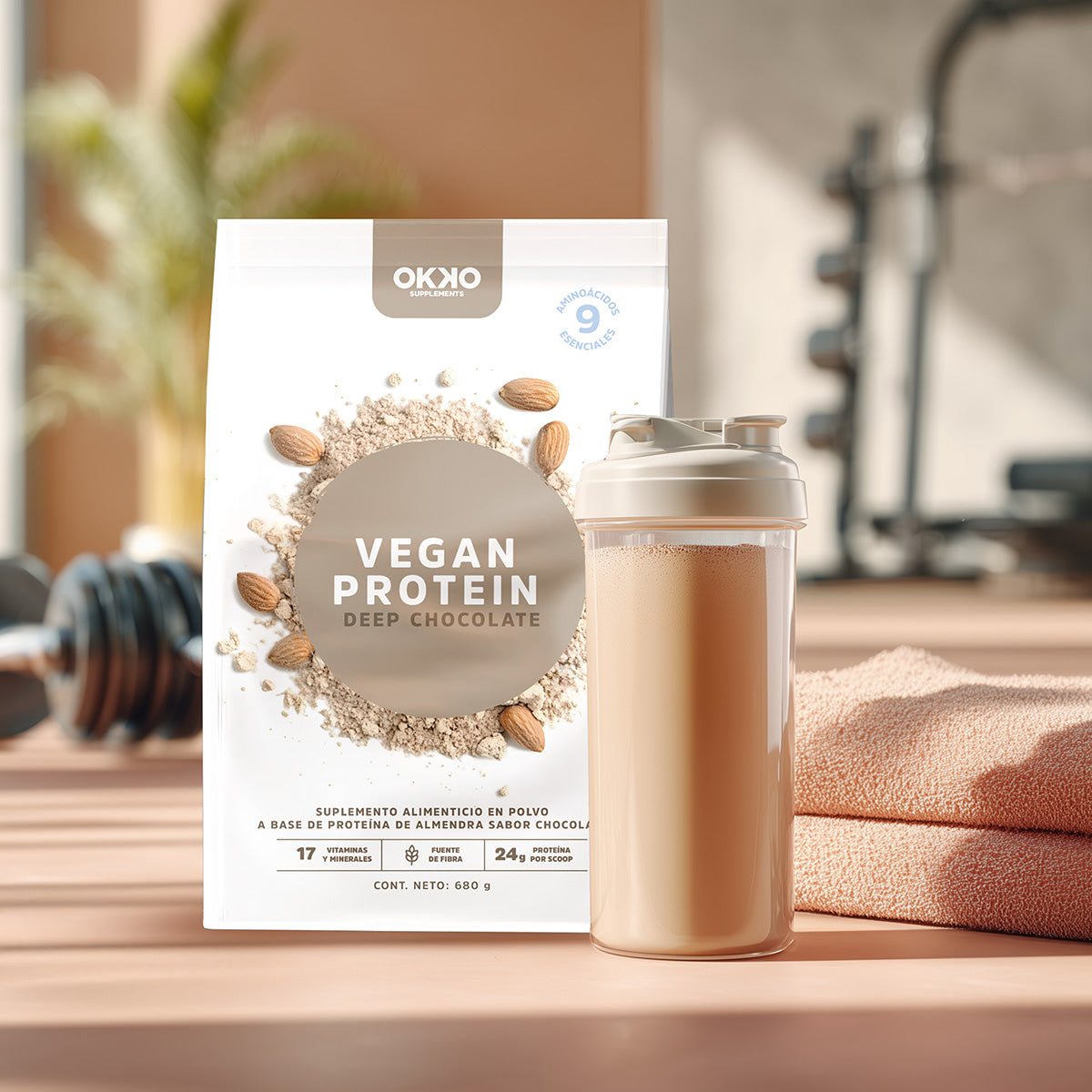 Proteína Vegana Deep Chocolate (680 g)