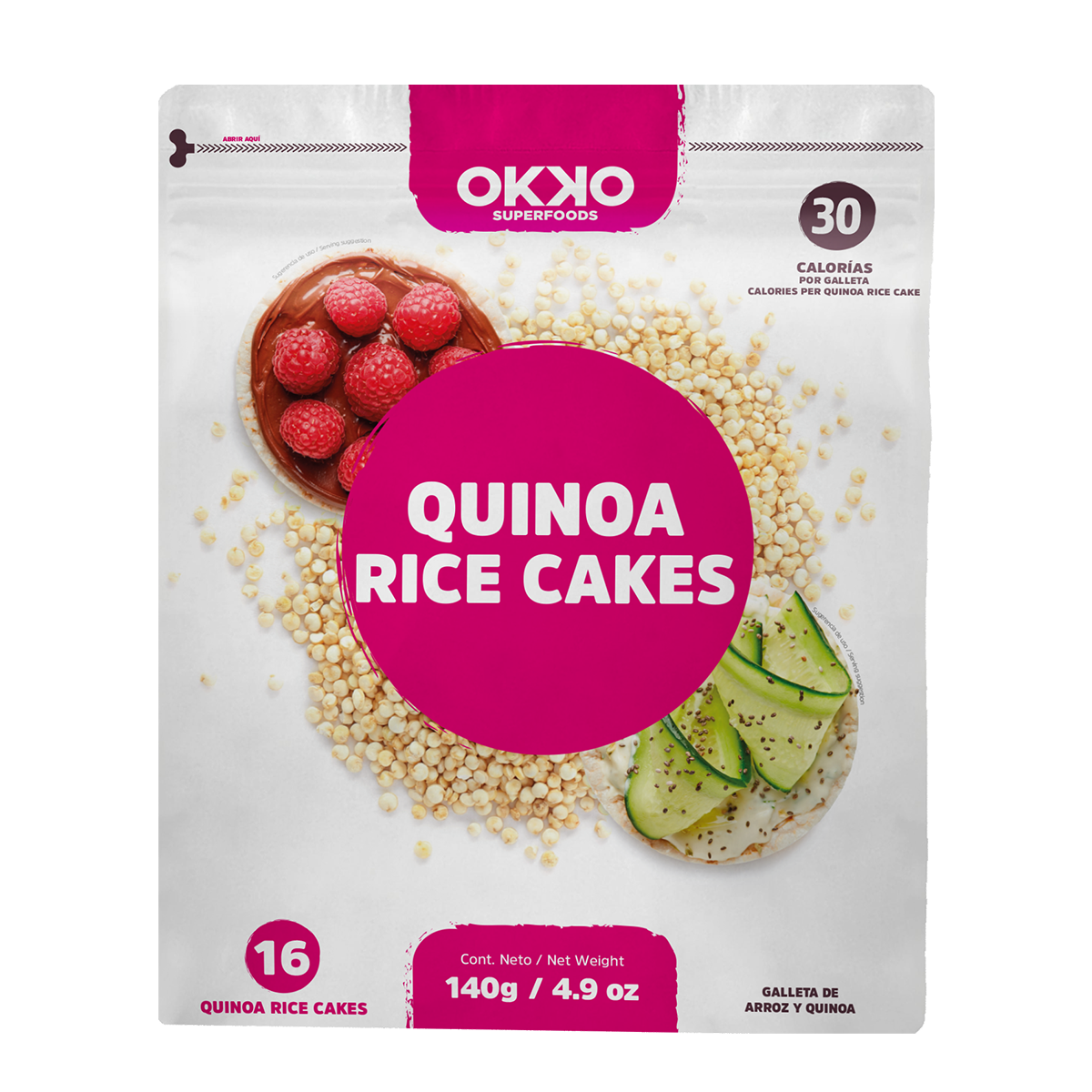 Rice Cakes con Quinoa (140g)