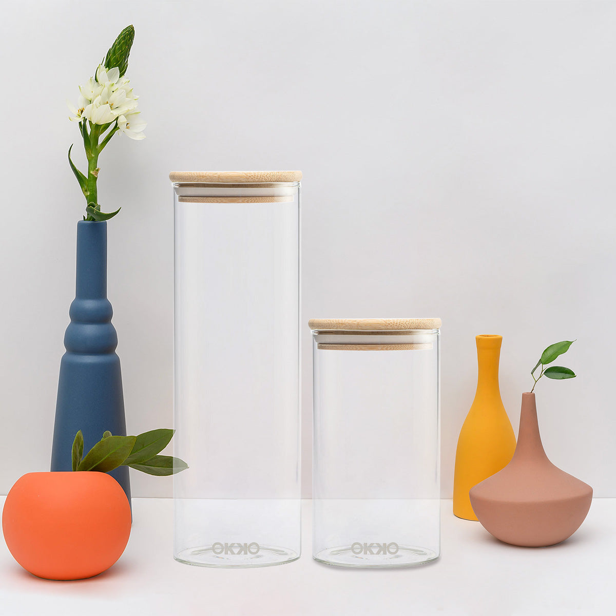 Bamboo Jars