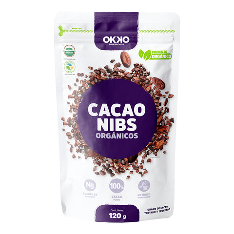 Cacao Nibs Orgánicos (120g)