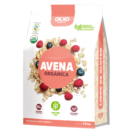 Avena Orgánica Sin Gluten ( 1.5 kg)