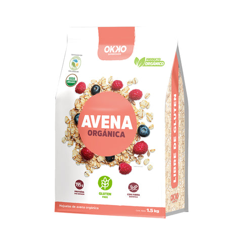 Avena Orgánica Sin Gluten ( 1.5 kg)