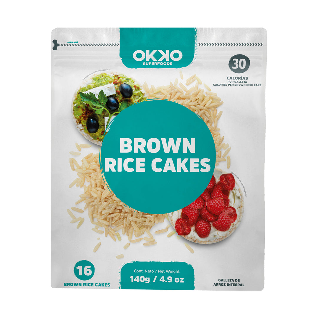Galletas de Arroz Integral (140g) | Okko Super Foods Tienda en Linea ...