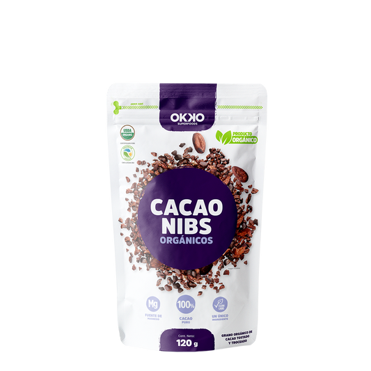 Cacao Nibs Orgánicos (120g)