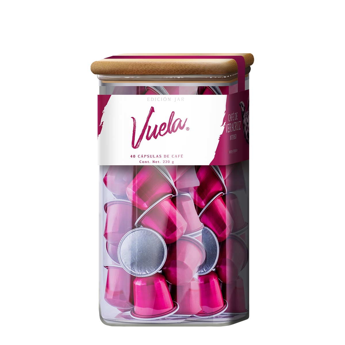 Vuela - Jar Cápsulas de Café Veracruz (220 g)