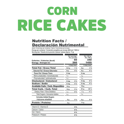 Corn Rice Cakes (136g)