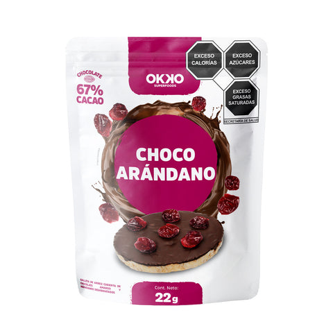 Choco Rice Cakes Arándano (22g)