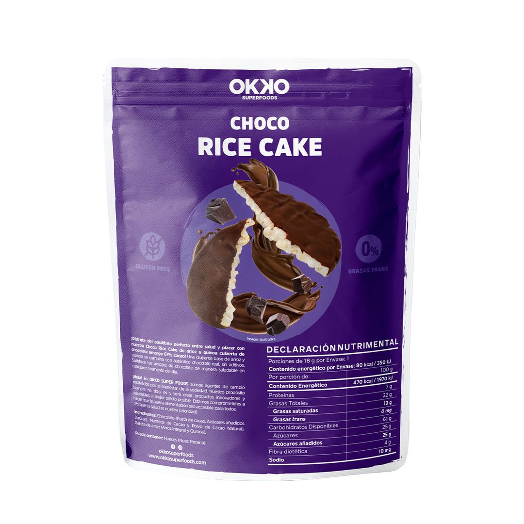 Choco Rice Cakes (18g) – OKKOSUPERFOODS