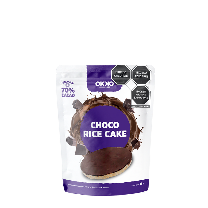 Choco Rice Cake (18 g) – OKKOSUPERFOODS