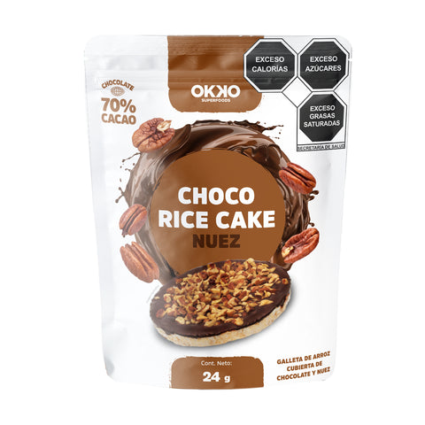 Choco Rice Cakes Nuez (24g)