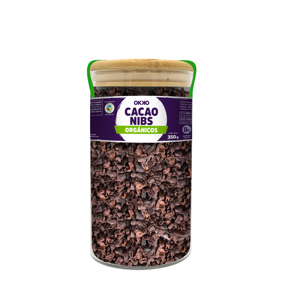 Cacao Nibs Orgánicos (350 g)
