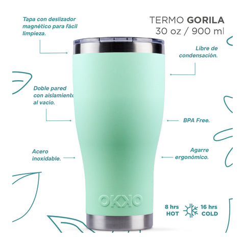 Termo Gorila Menta