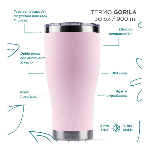 Gorila Rosa Pastel 2023