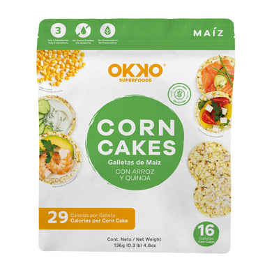Corn cakes (136g)