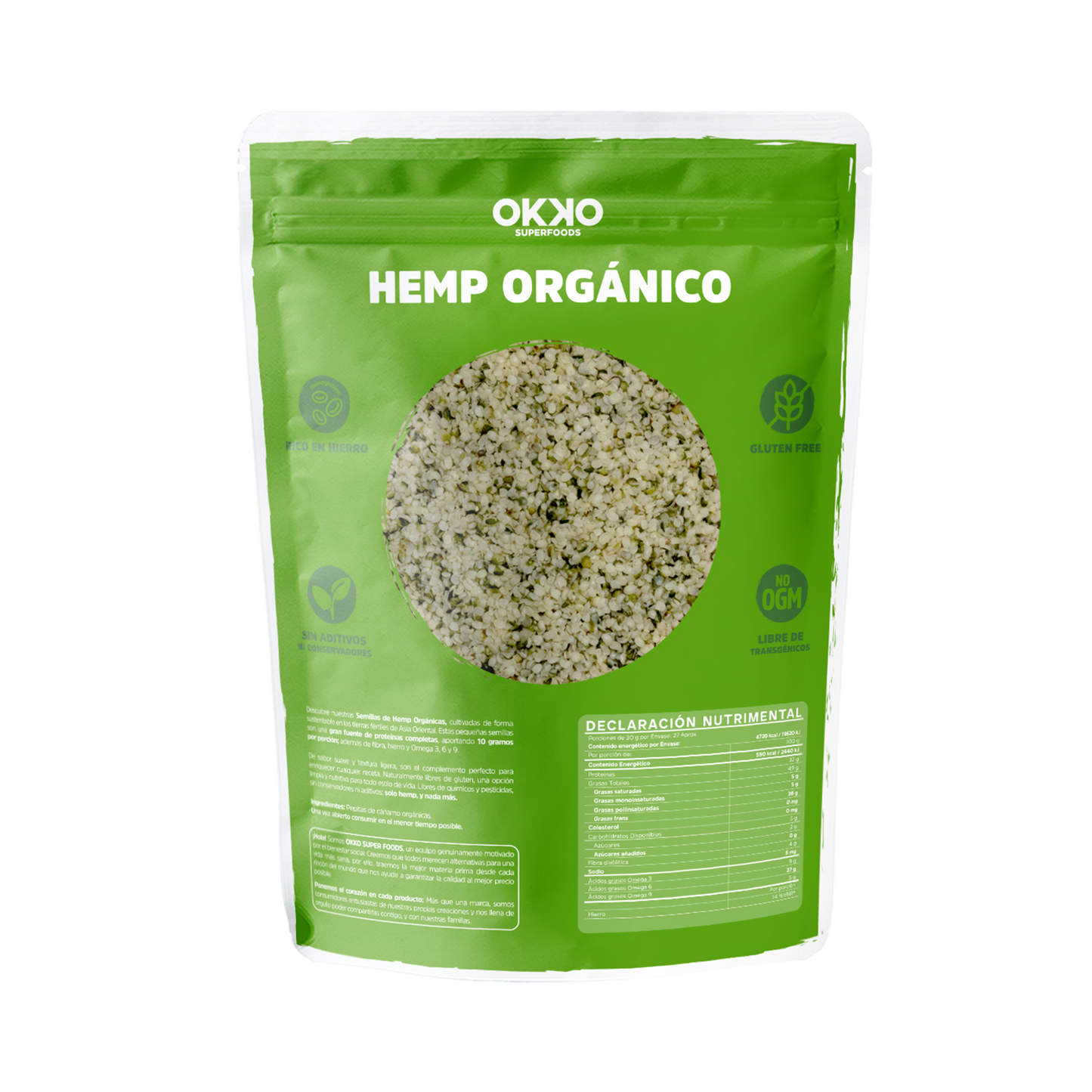 Hemp Orgánico (800 g)