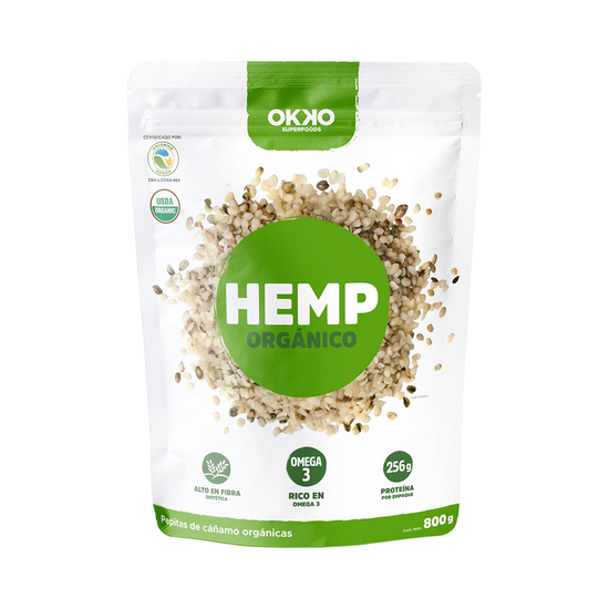 Hemp Orgánico (800g) | Okko Super Foods Tienda en Linea – OKKOSUPERFOODS