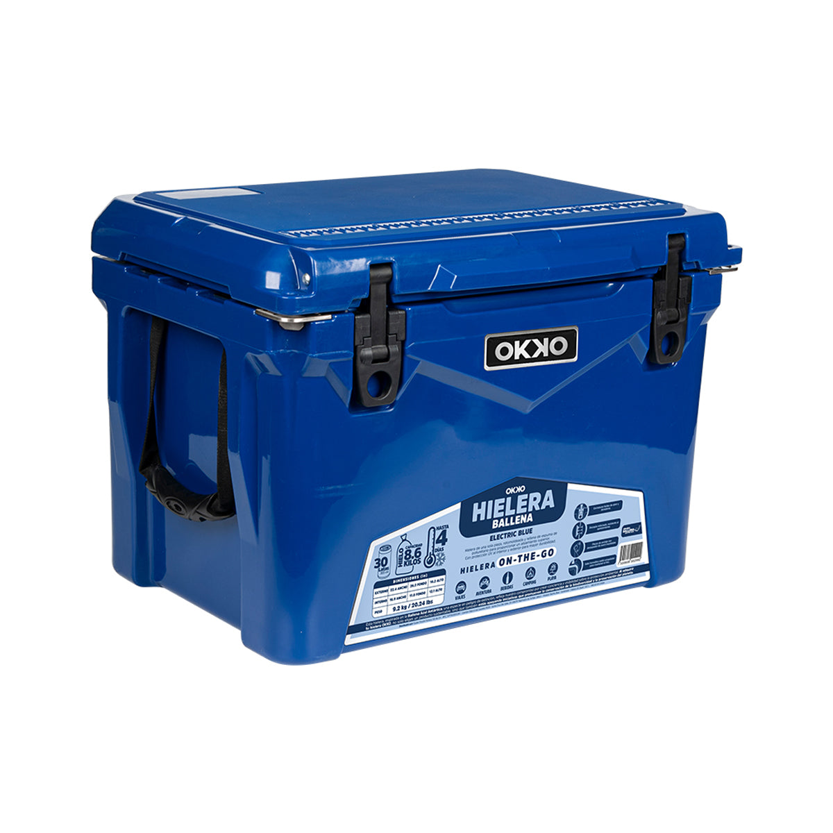 Hielera Ballena - Electric Blue