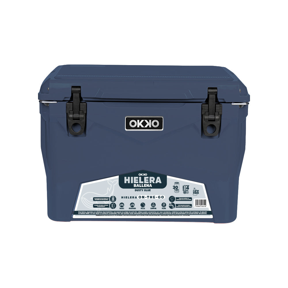 Hielera Ballena - Dusty Blue