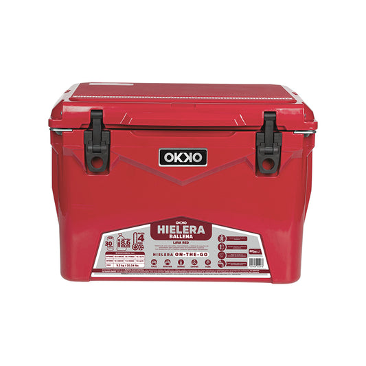Hielera Ballena - Lava Red