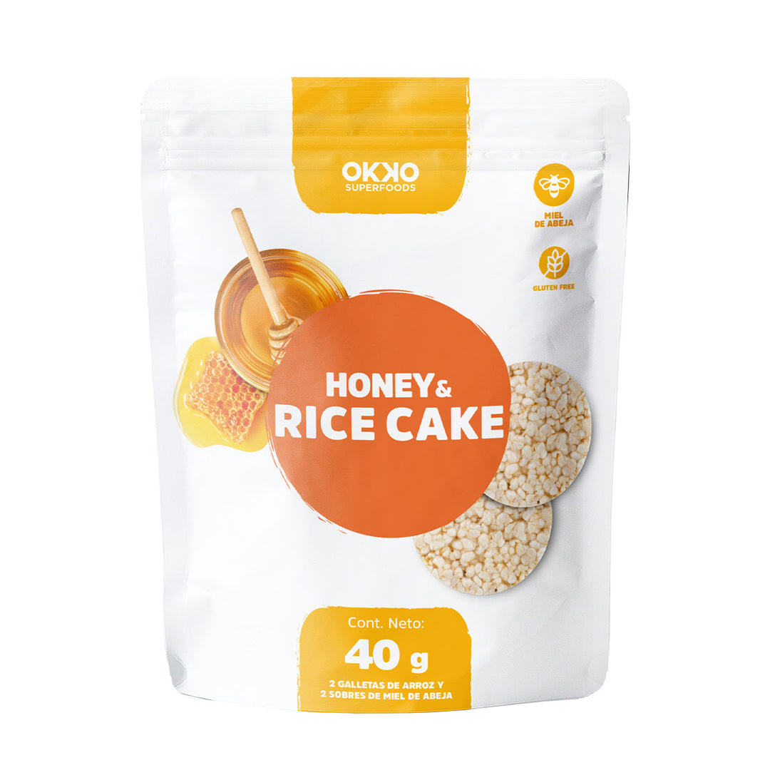 Honey Rice Cakes 32g | Okko Super Foods Tienda en Linea – OKKOSUPERFOODS