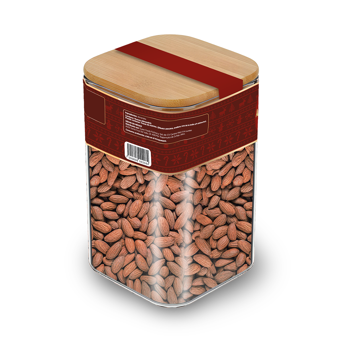 Jar Navideño Almendra (740 g)