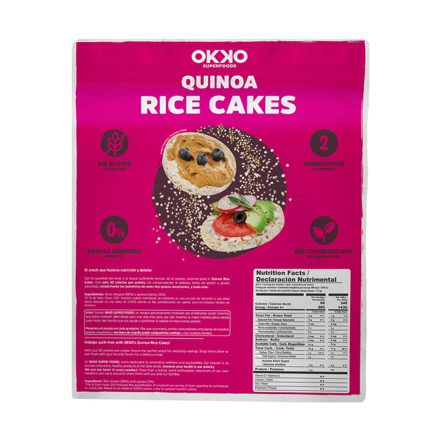Okko SuperFoods Rice & Quinoa Cakes 32 pcs main image 1
