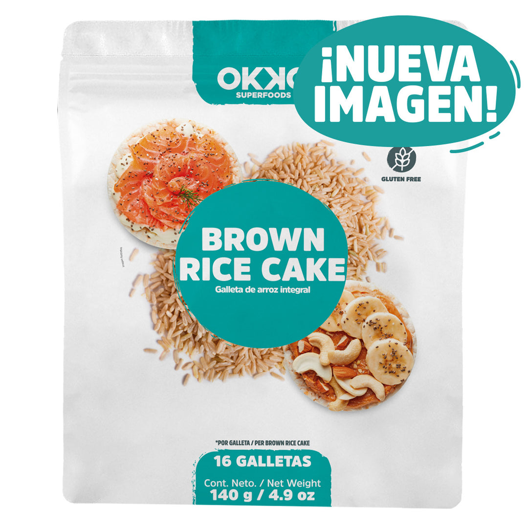Galletas de Arroz Integral (140g) | Okko Super Foods Tienda en Linea ...