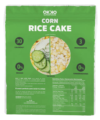 Corn cakes (136g) – OKKOSUPERFOODS