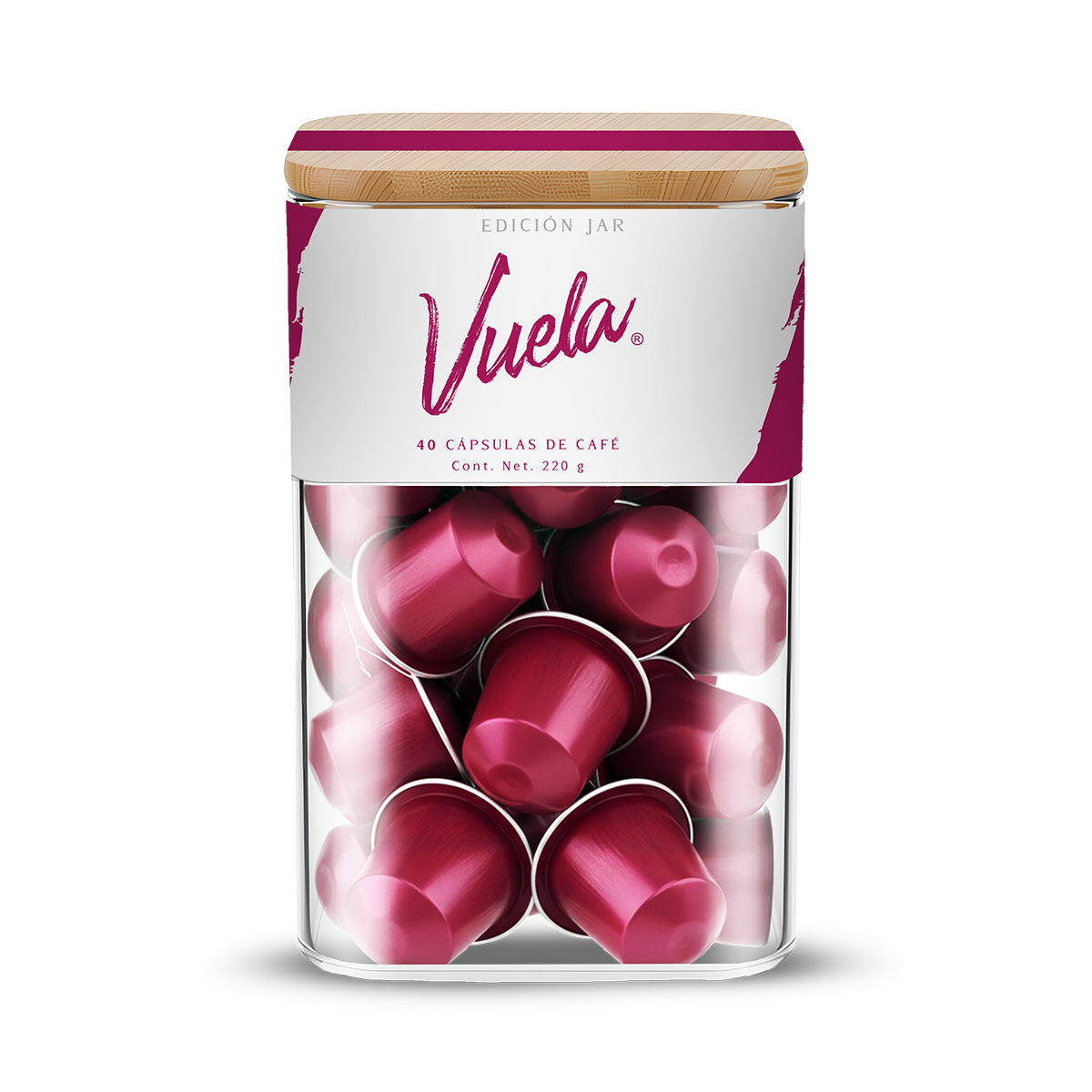 Vuela - Jar Cápsulas de Café Veracruz (220 g)