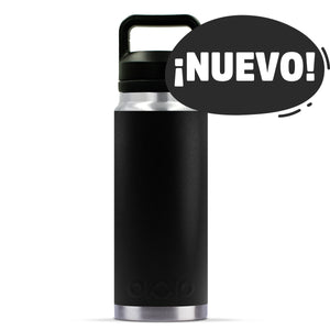 Termo Botella Acero Inoxidable Yeti Rambler 26 Onzas Negro