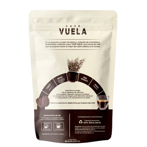 Vuela - Cápsulas de Café Intenso (55g)