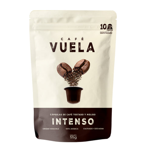 Vuela - Cápsulas de Café Intenso (55g)