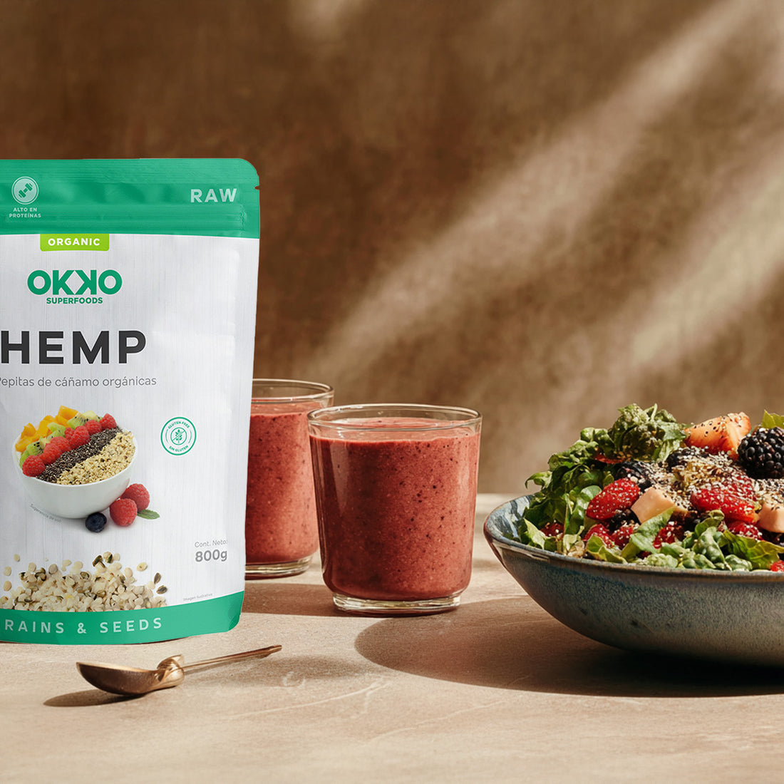 Hemp Orgánico (800g) | Okko Super Foods Tienda en Linea – OKKOSUPERFOODS
