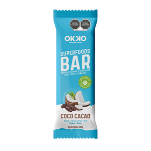 Barritas de Coco & Cacao Super Foods Bar