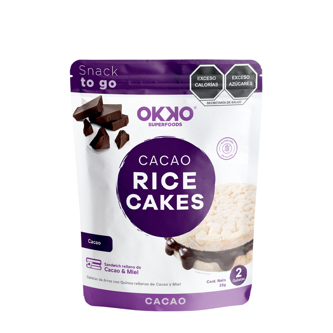 Cacao Rice Cakes (33g)