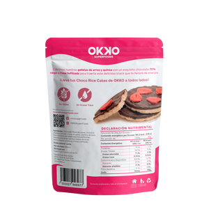 Choco Rice Cakes Fresa (20g)